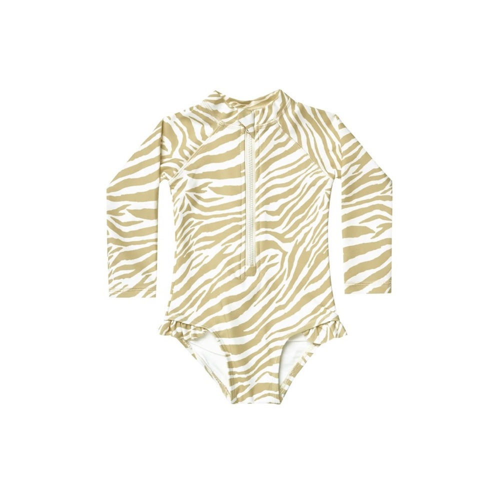 Rylee and Cru rashguard swimsuit and sunhat 18-24m nwt bobo